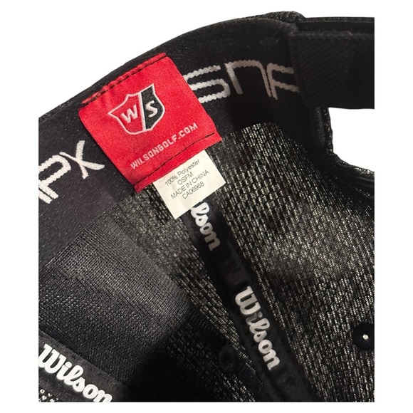 Wilson Black and White Golf Cap - Picture 7 of 7